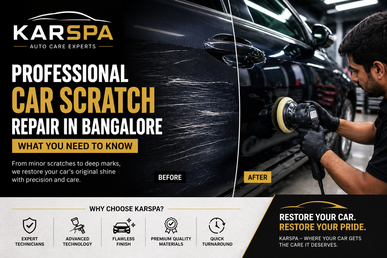 Car Scratch Repair in Bangalore