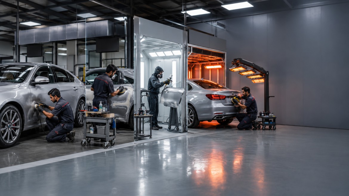 How Long Does Car Denting and Painting Take